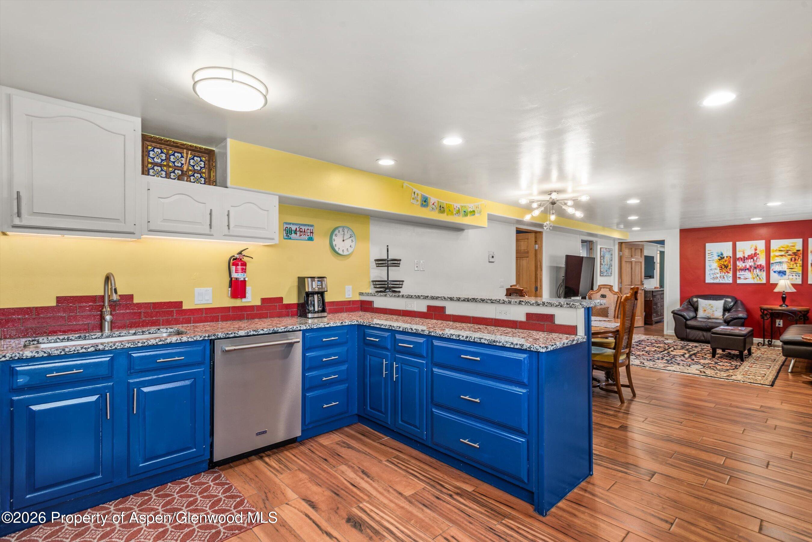629 Hillcrest Drive Basalt, CO 81621 - Photo 32 of 46 Lower Level Caretaker Unit Kitchen