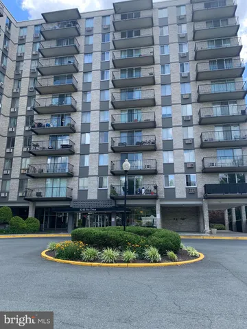 a front view of a building