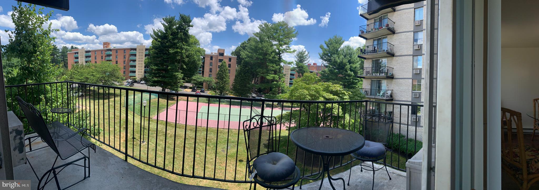 3245 Rio Drive, Unit 307 Falls Church, VA 22041 - Photo 29 of 39 a view of a balcony with chairs