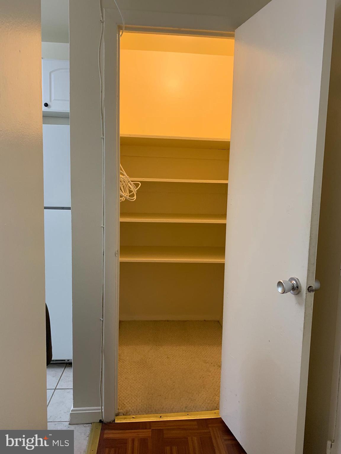 3245 Rio Drive, Unit 307 Falls Church, VA 22041 - Photo 35 of 39 a view of walk in closet with empty racks