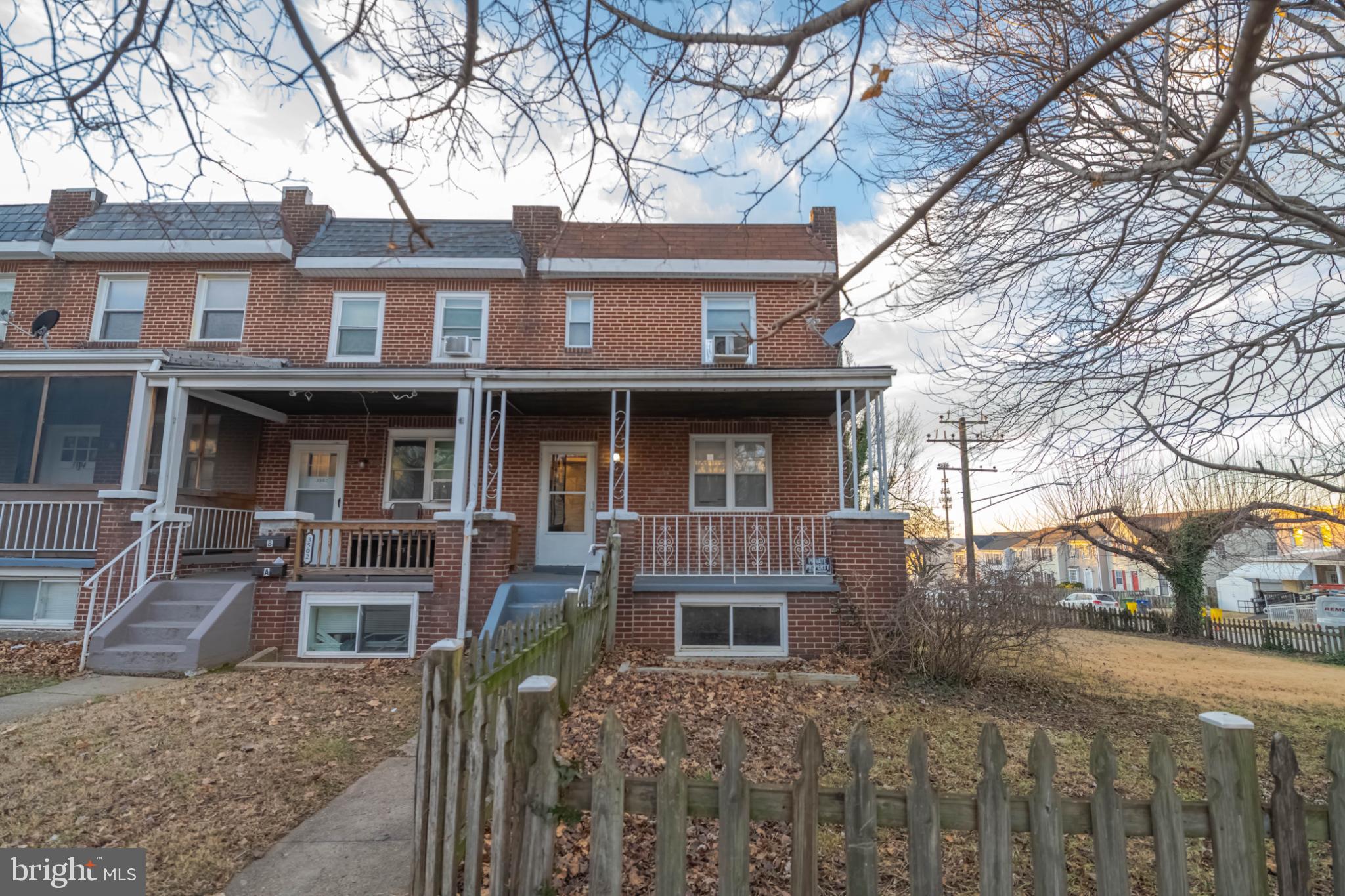 3500 4th Street Baltimore, MD 21225 - Photo 42 of 43 Charming brick townhouse with inviting porch.
