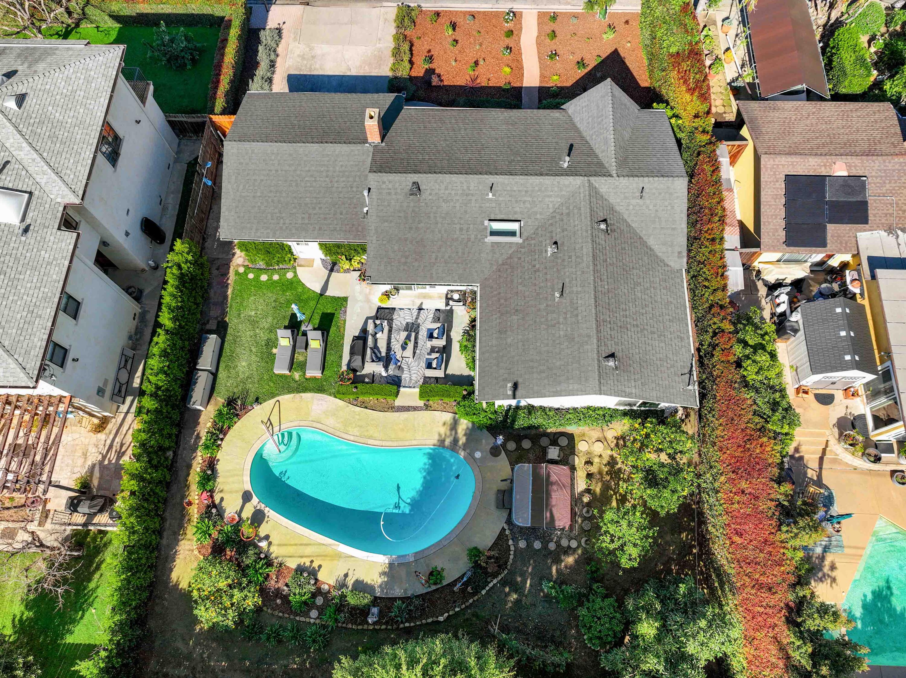 3715 Brent Street Santa Barbara, CA 93105 - Photo 38 of 39 Overhead aerial