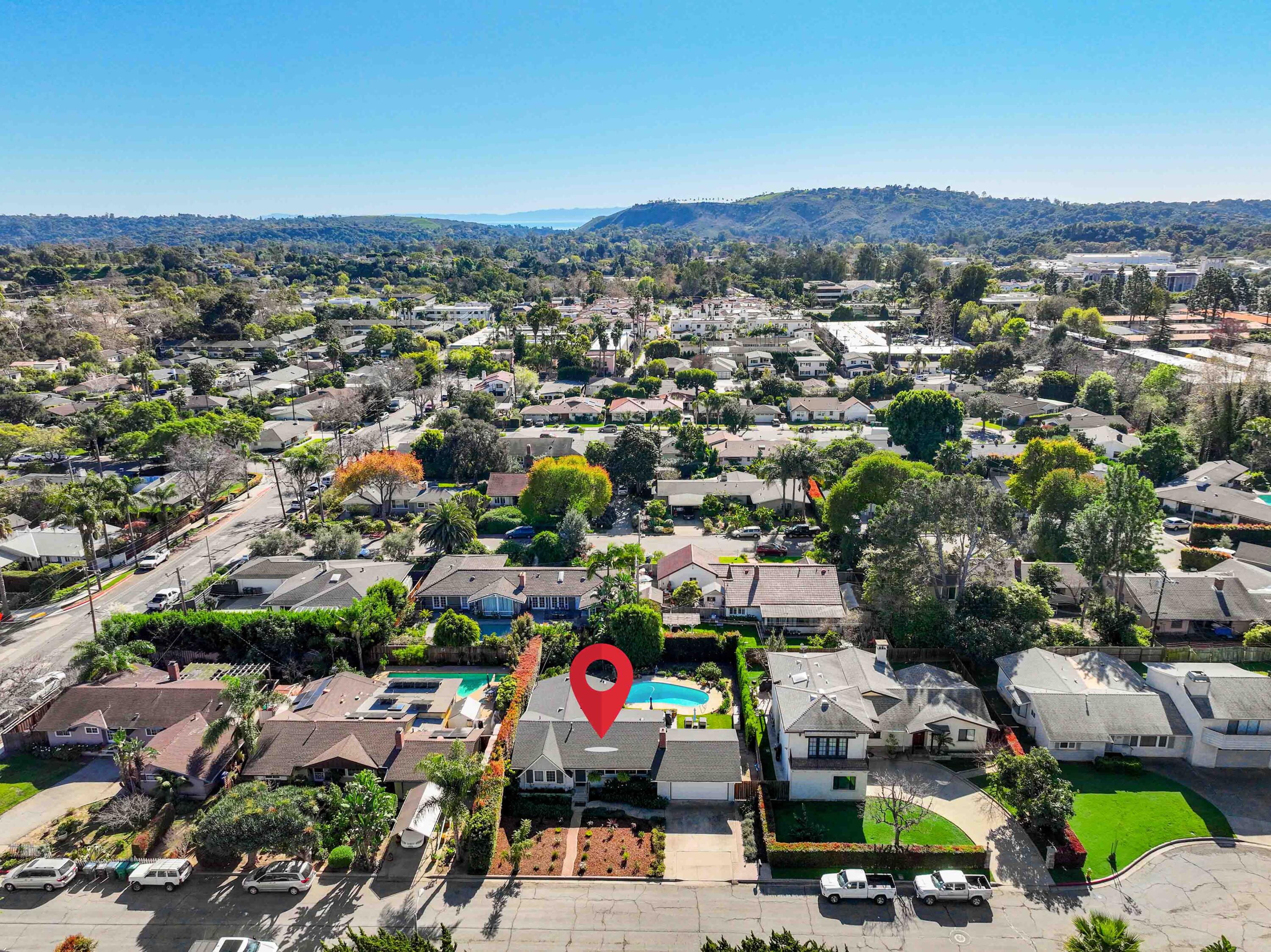 3715 Brent Street Santa Barbara, CA 93105 - Photo 39 of 39 Aerial