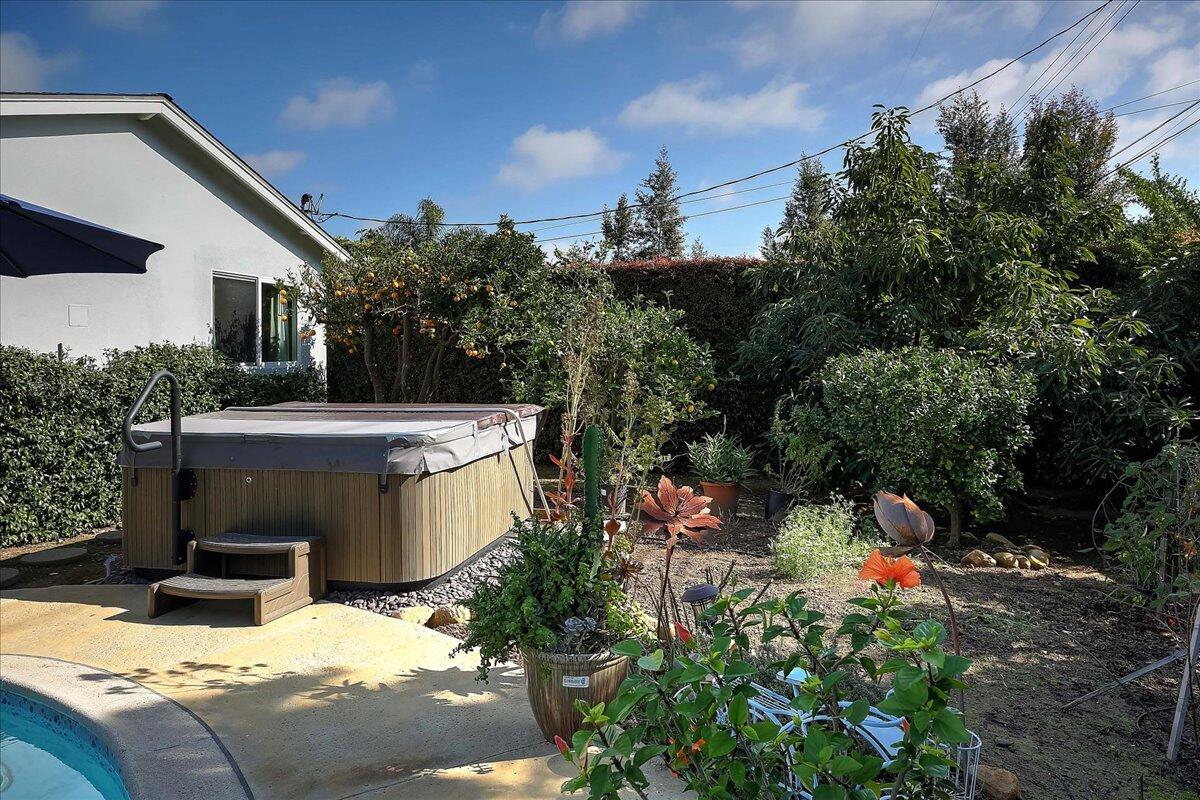 3715 Brent Street Santa Barbara, CA 93105 - Photo 9 of 39 Spa and Fruit Trees