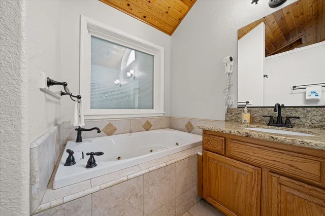 a view of a room with furniture and a yard