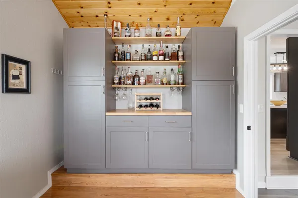 a front view of a house with parking area