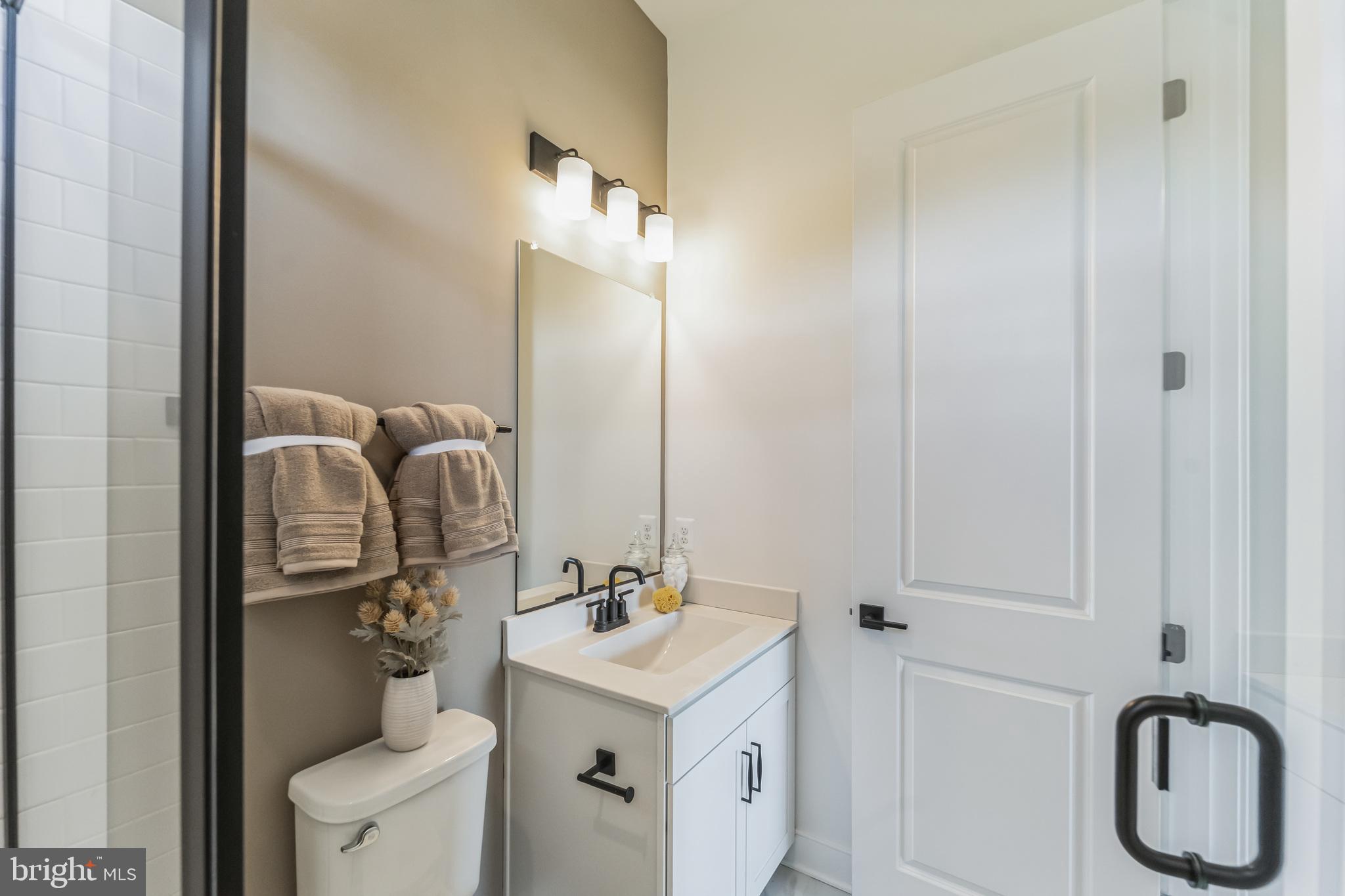 111 Flycatcher Way Stevensville, MD 21666 - Photo 16 of 48 a bathroom with a sink vanity mirror and toilet