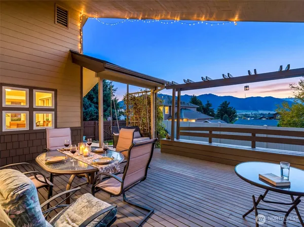 a outdoor space with furniture