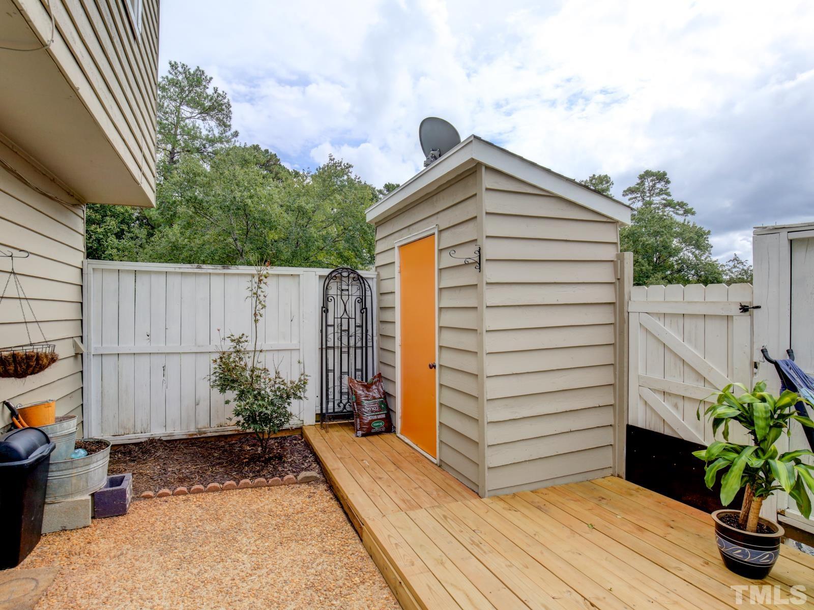 5423 Pine Top Circle Raleigh, NC 27612 - Photo 28 of 30 a backyard of a house
