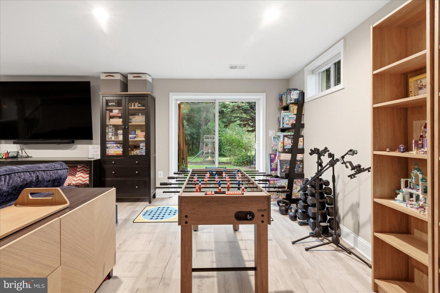 911 Riva Ridge Drive Great Falls, VA 22066 - Photo 36 of 55 Inviting game room with garden view.