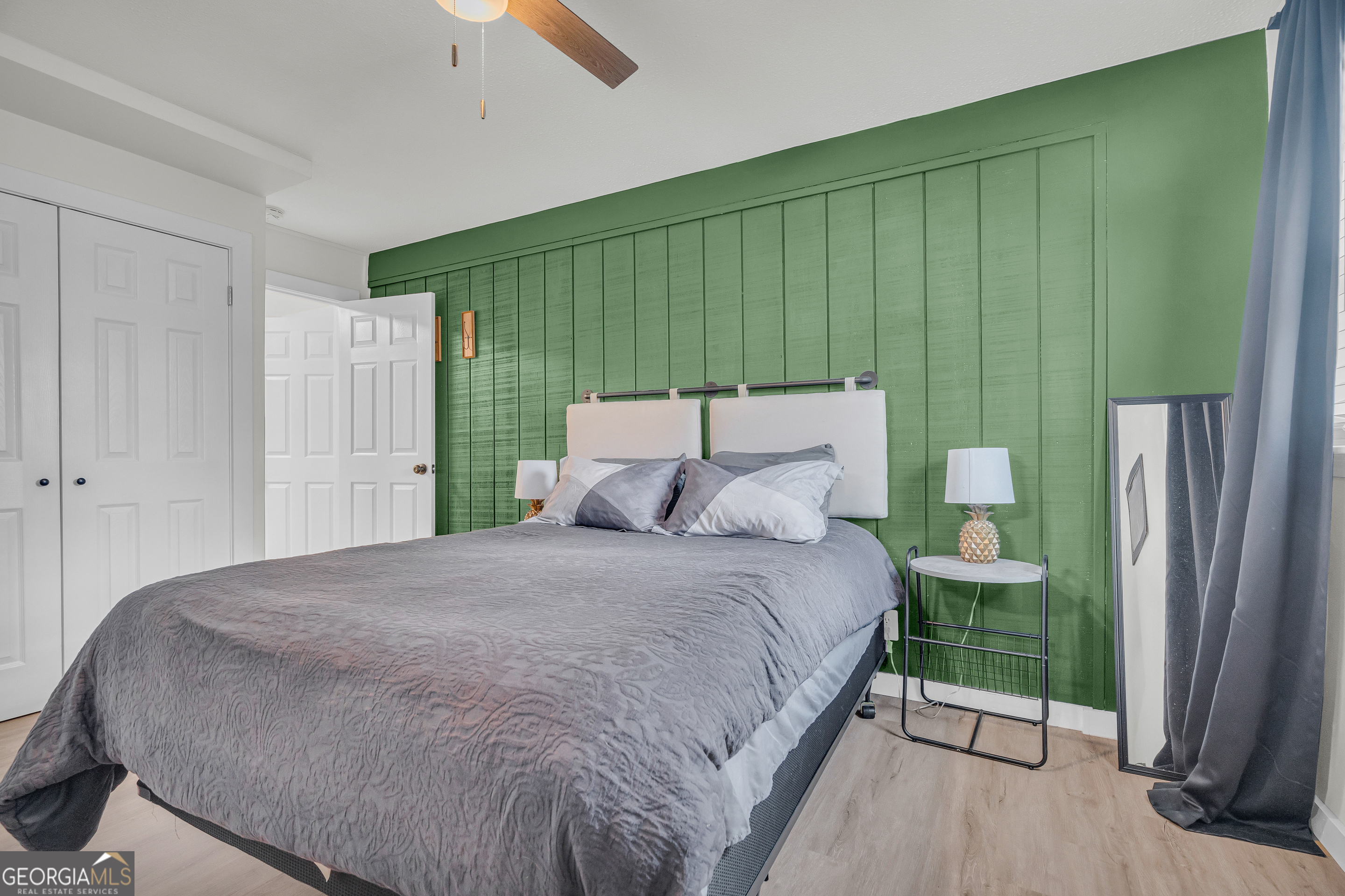 156 White Pine Road Toccoa, GA 30577 - Photo 34 of 57 a bedroom with a bed and a window