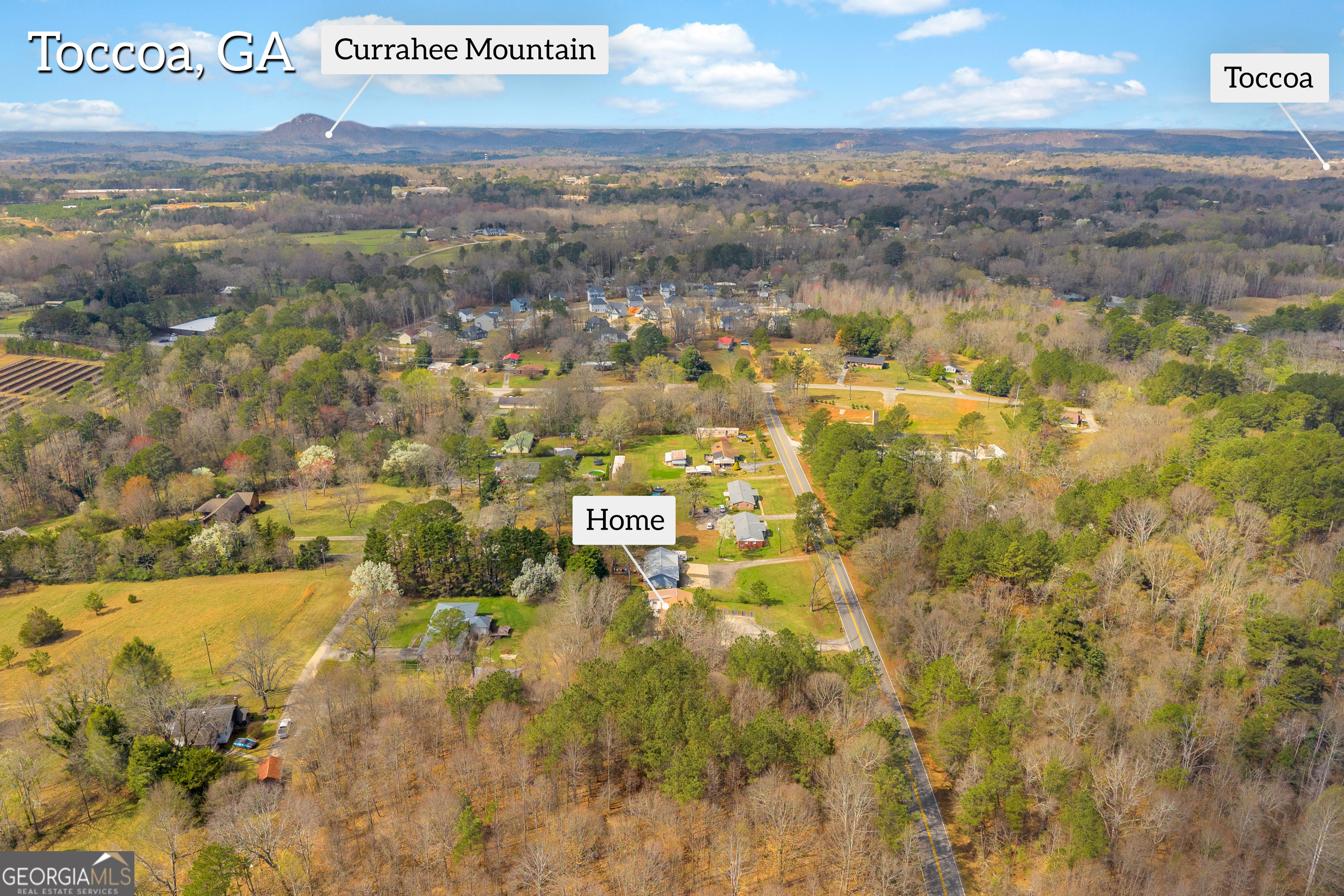 156 White Pine Road Toccoa, GA 30577 - Photo 49 of 55 a view of residential houses with outdoor space
