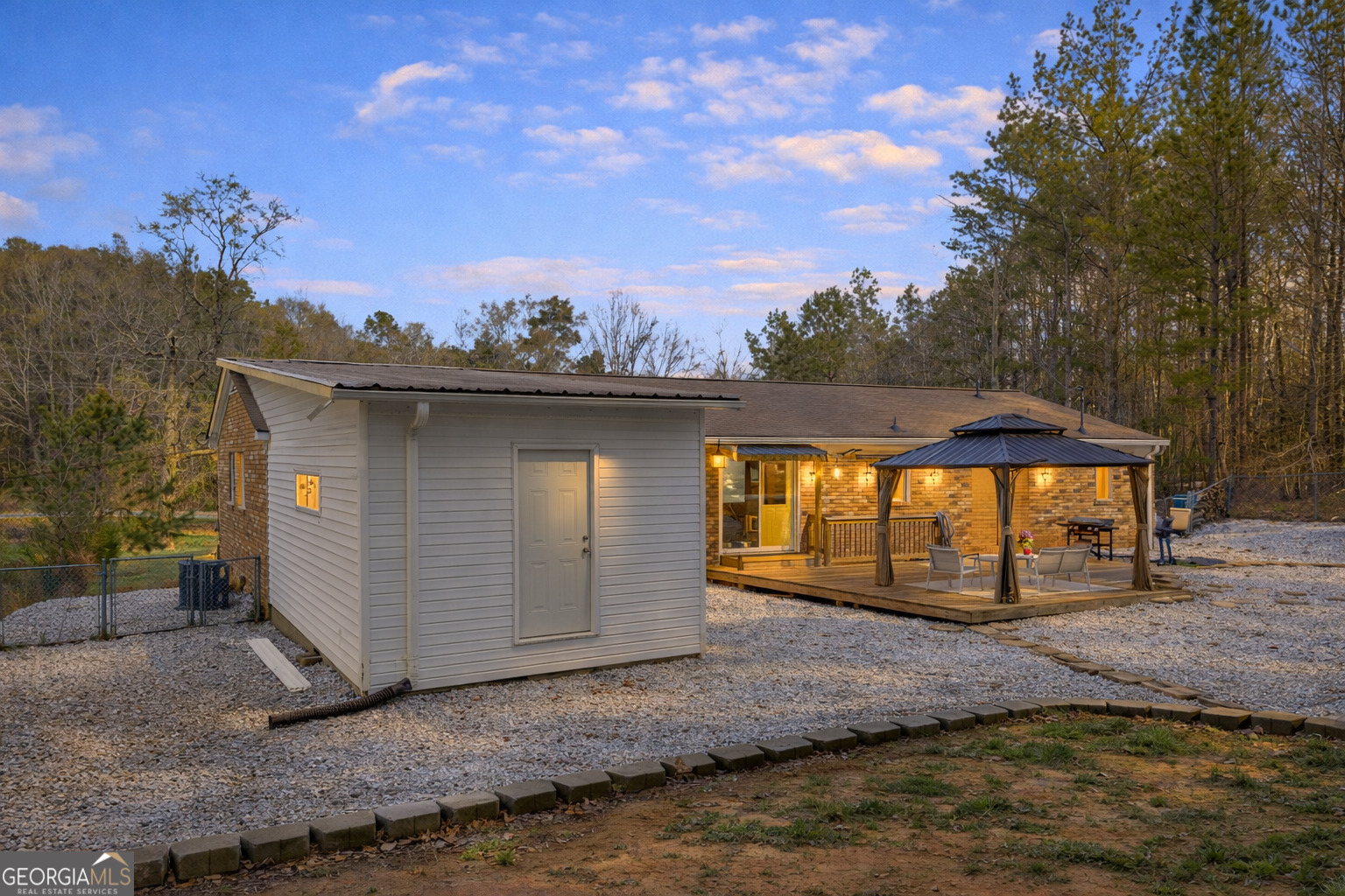 156 White Pine Road Toccoa, GA 30577 - Photo 54 of 55 a view of a backyard of the house