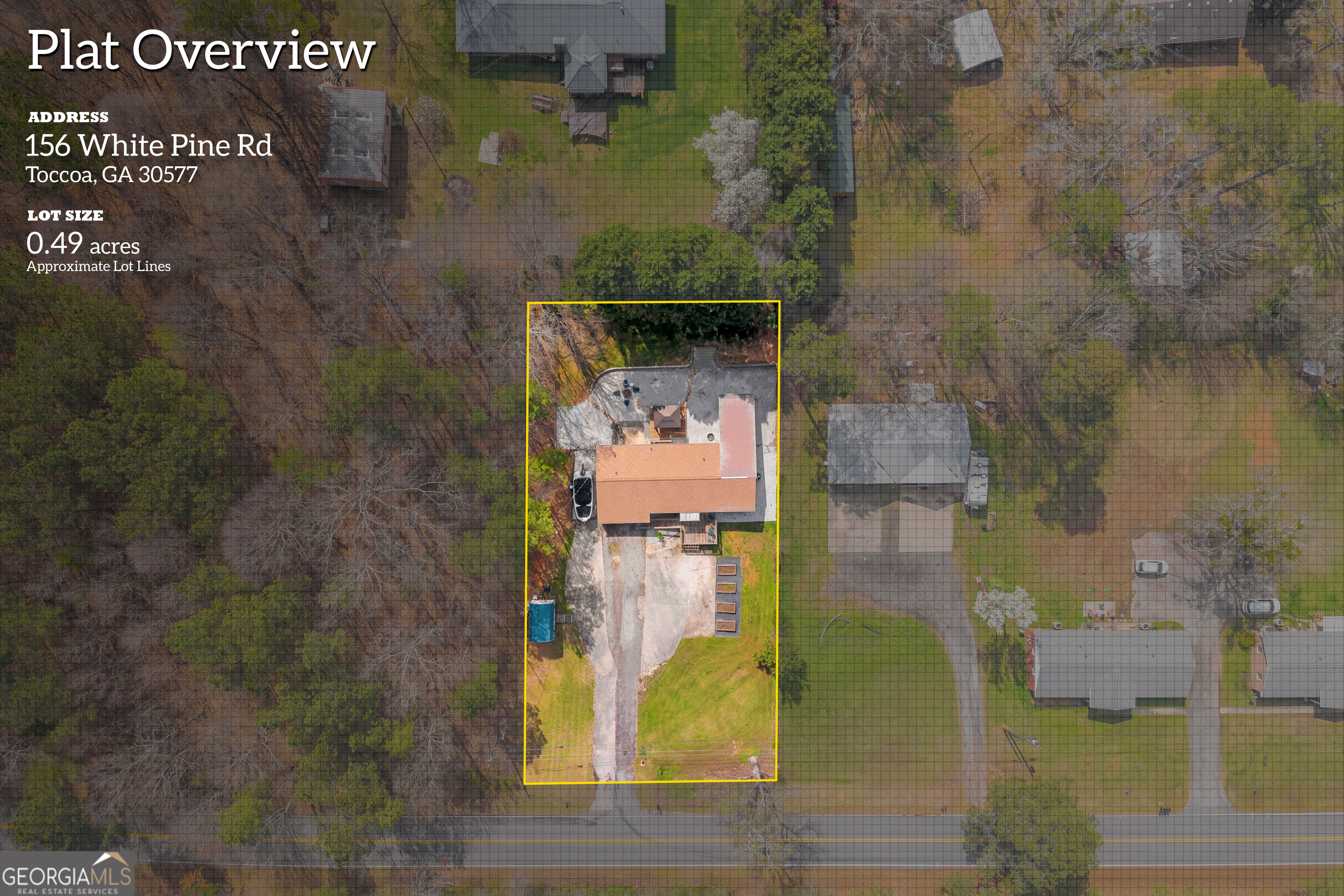 156 White Pine Road Toccoa, GA 30577 - Photo 54 of 57 a bathroom with a toilet and a shower