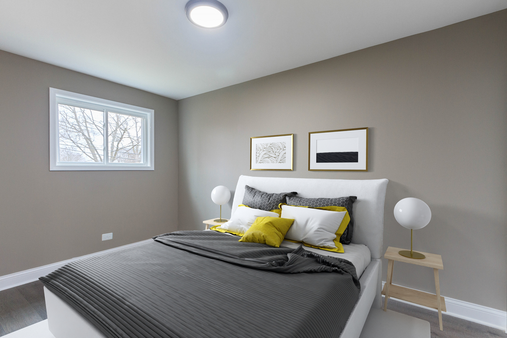 10002 South Normal Avenue Chicago, IL 60628 - Photo 7 of 29 a bedroom with bed and wooden floor