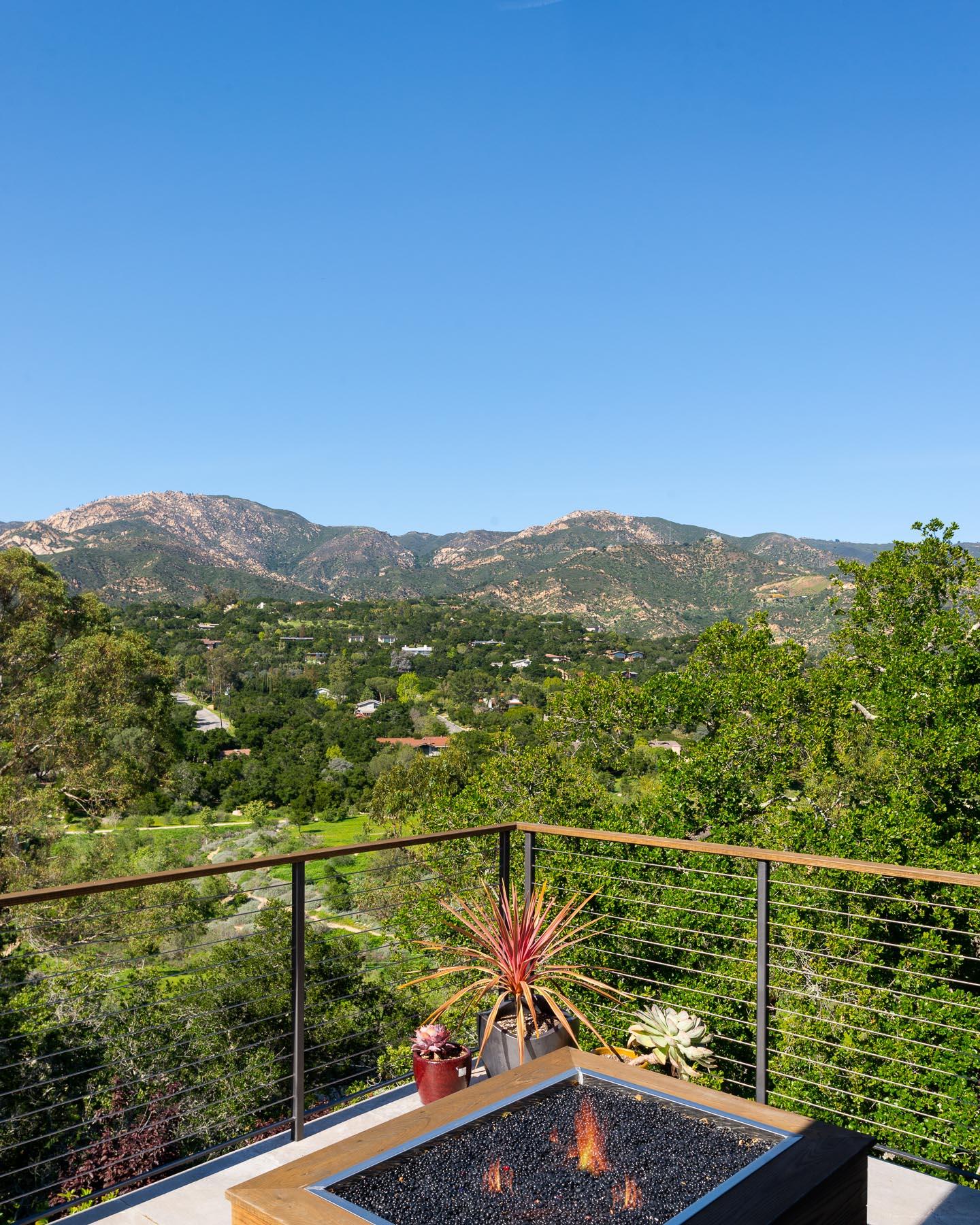 1702 Hillcrest Road Santa Barbara, CA 93103 - Photo 18 of 27 a view of a city from a balcony