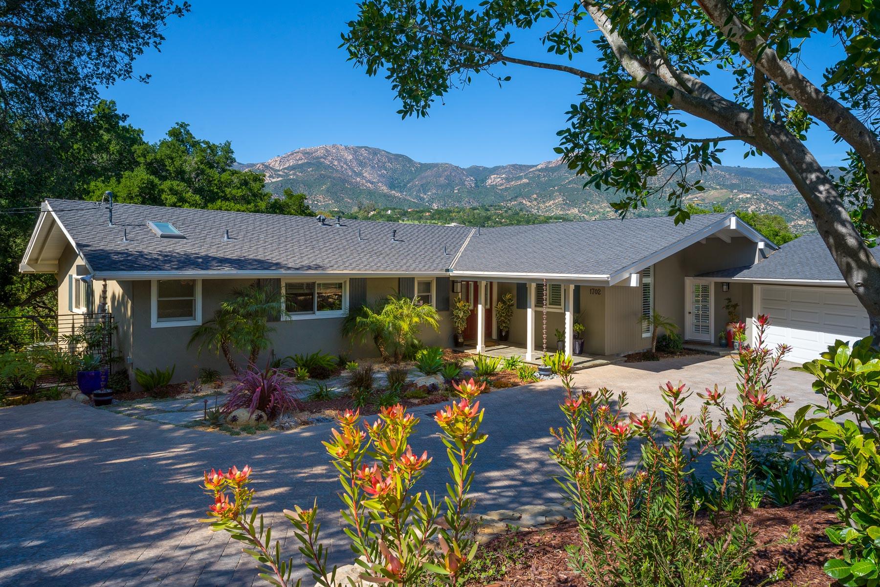 1702 Hillcrest Road Santa Barbara, CA 93103 - Photo 26 of 27 front view of a house with a yard