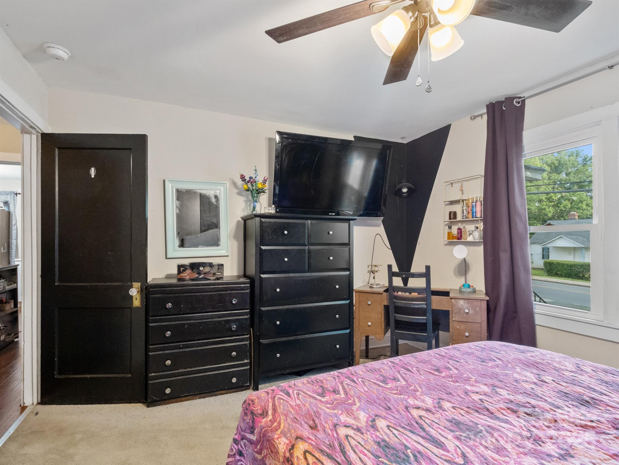 206 Friedheim Road Rock Hill, SC 29730 - Photo 13 of 25 a bedroom with a bed and a flat screen tv