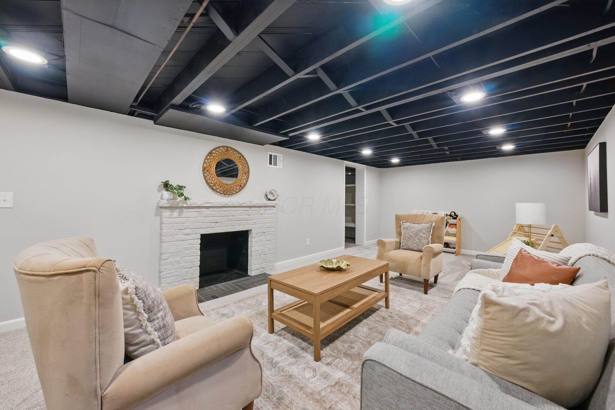 2030 Milden Road Columbus, OH 43221 - Photo 22 of 58 Lower Level Living Room