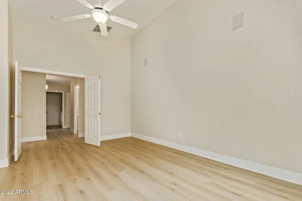 wooden floor in an empty room