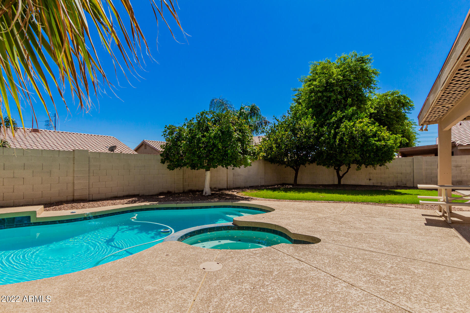 1647 East Heather Avenue Gilbert, AZ 85234 - Photo 26 of 27 a view of a backyard