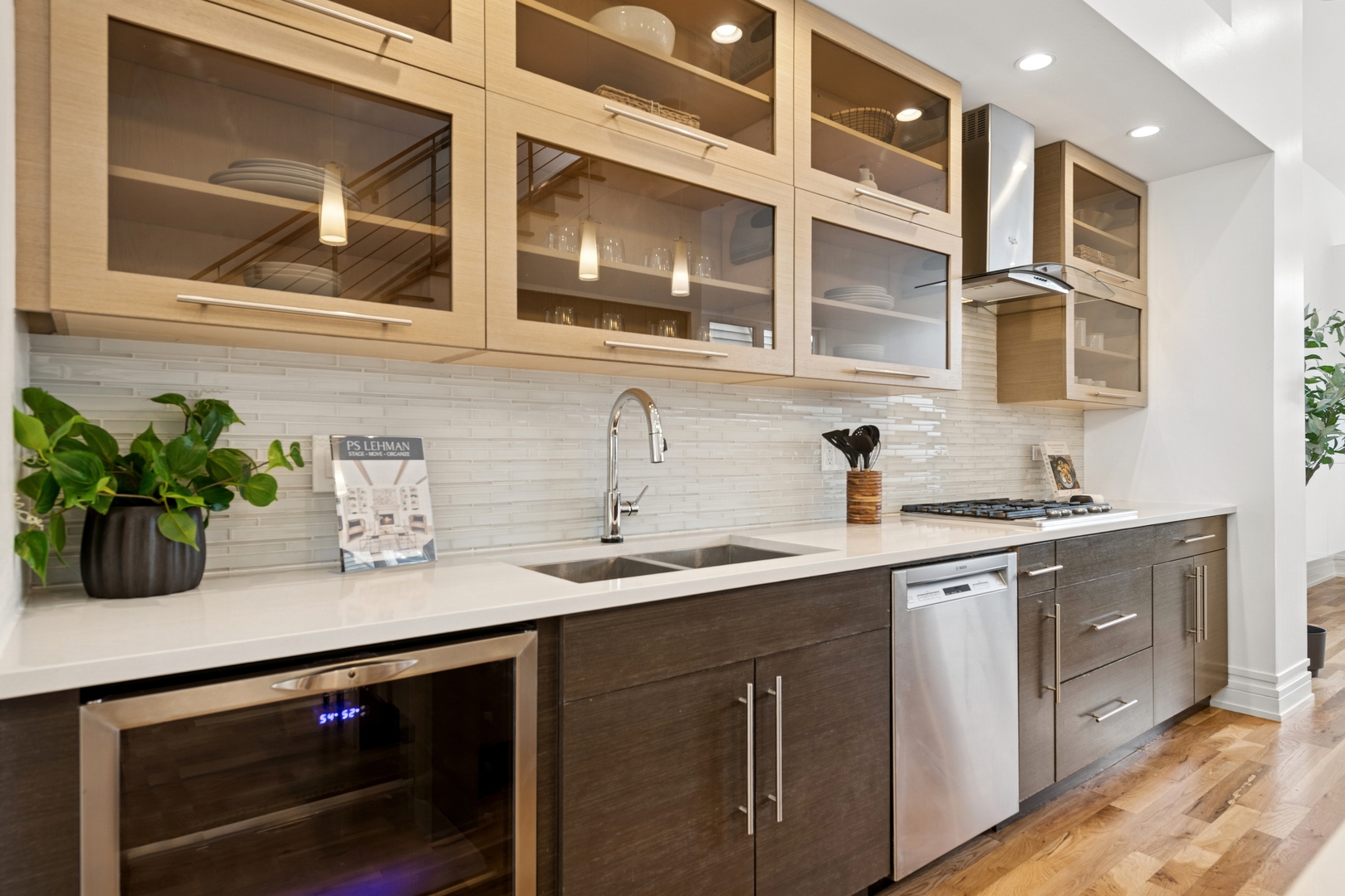 2113 West Huron Street Chicago, IL 60612 - Photo 15 of 49 a kitchen with a sink and cabinets