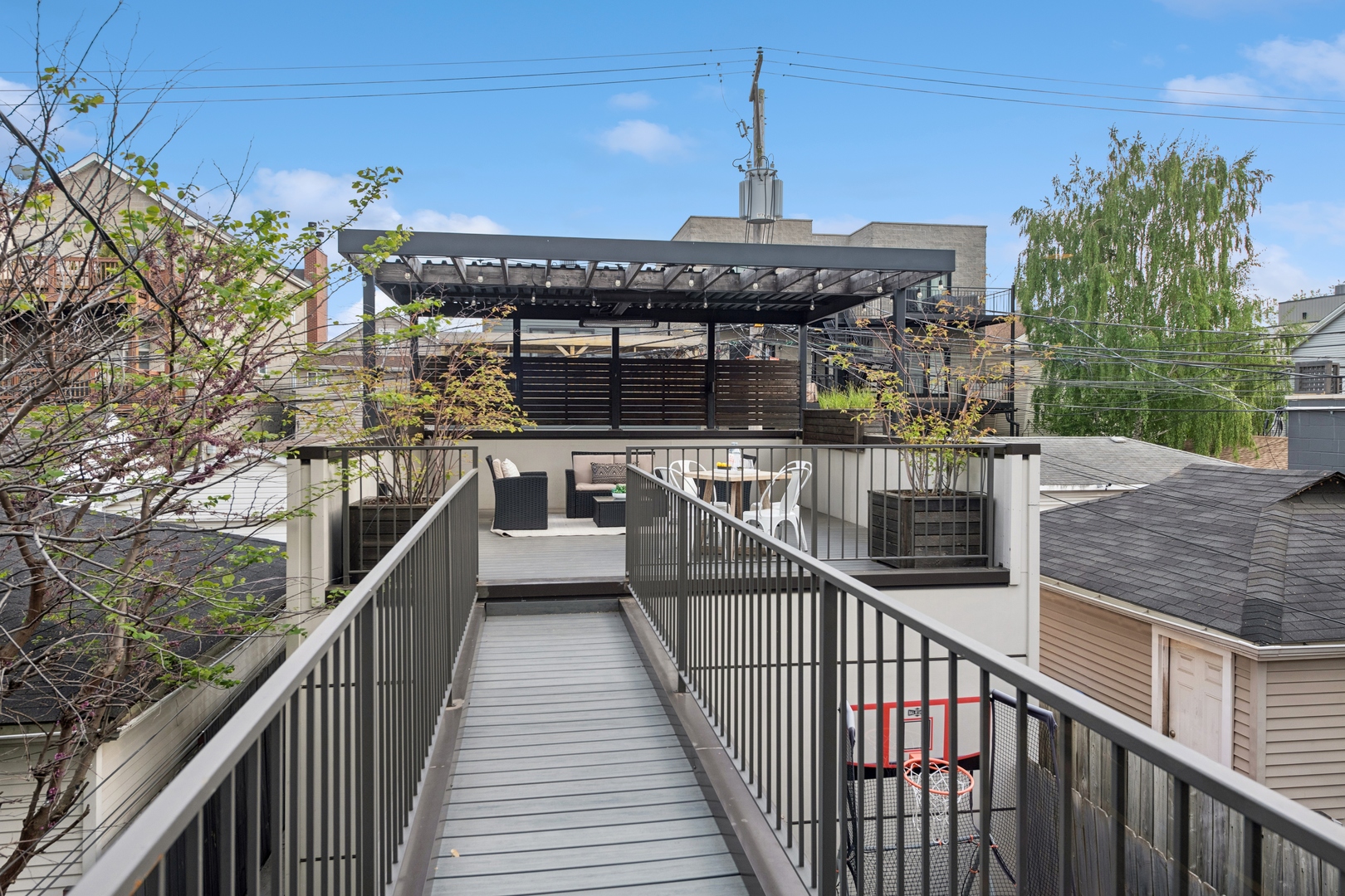 2113 West Huron Street Chicago, IL 60612 - Photo 20 of 49 a view of a balcony and car parked