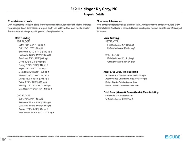 $635,000 | 312 Heidinger Drive, Cary, NC 27511