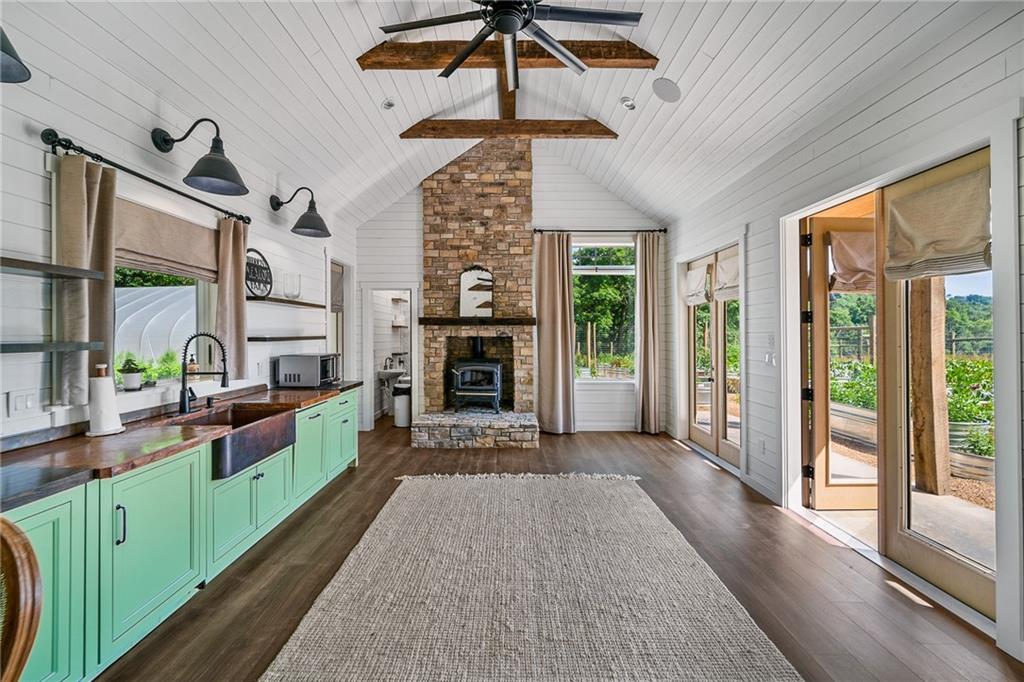 641 Hidden Meadows Lane Ligonier, PA 15658 - Photo 23 of 24 a large kitchen with a window and stainless steel appliances