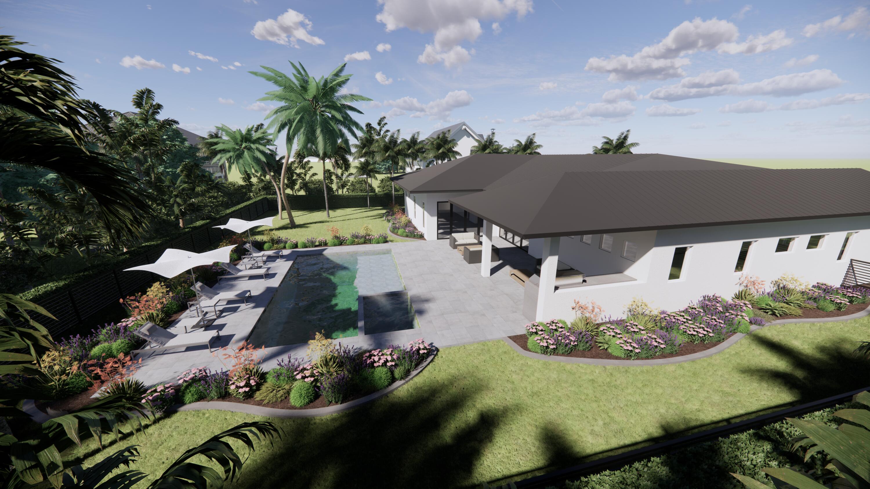 11 Middle Road Sewall's Point, FL 34996 - Photo 3 of 8 Rear Rendering 1