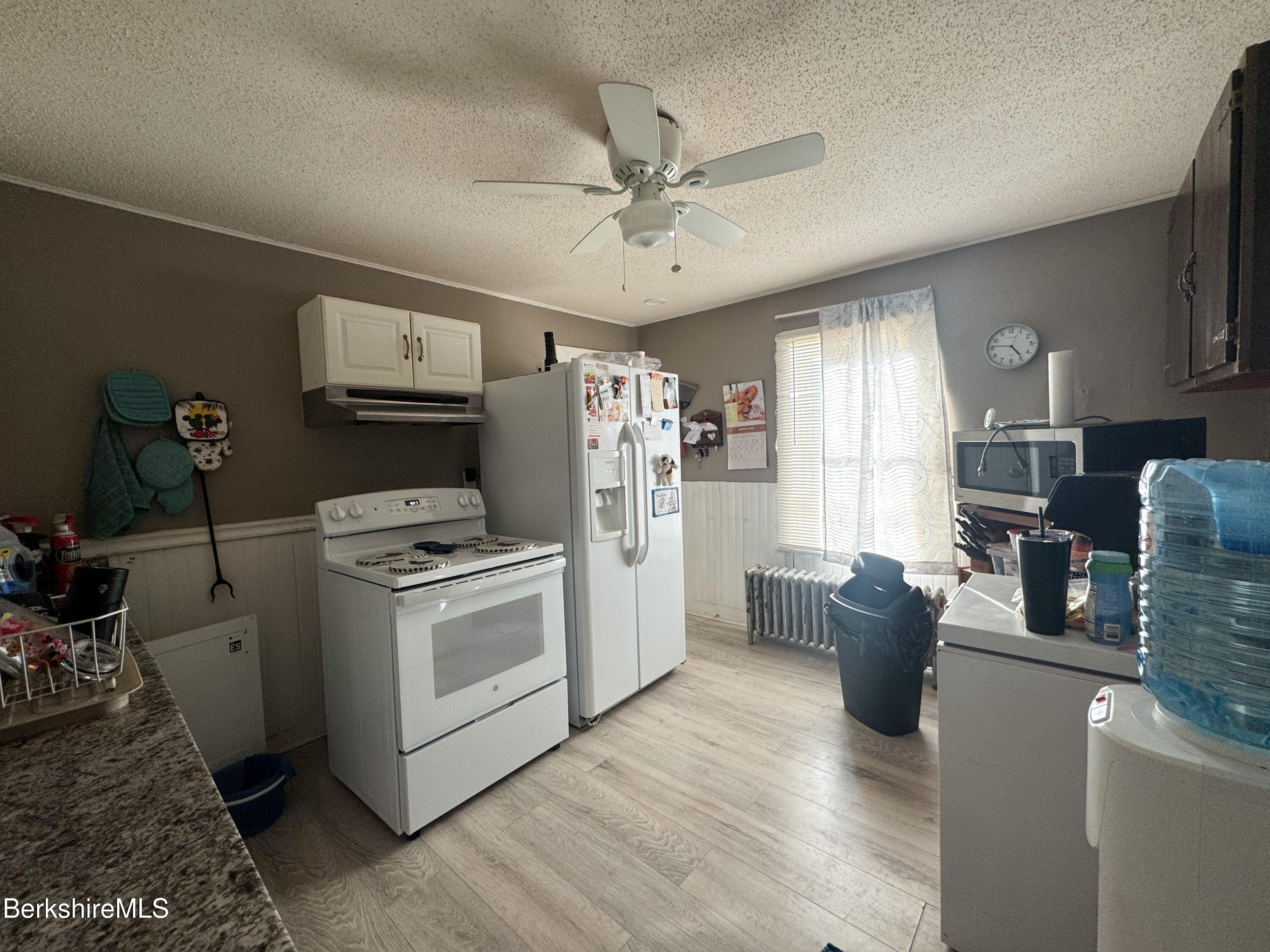 21 Pleasant Street Pittsfield, MA 01201 - Photo 6 of 16 a view of kitchen with furniture and wooden floor