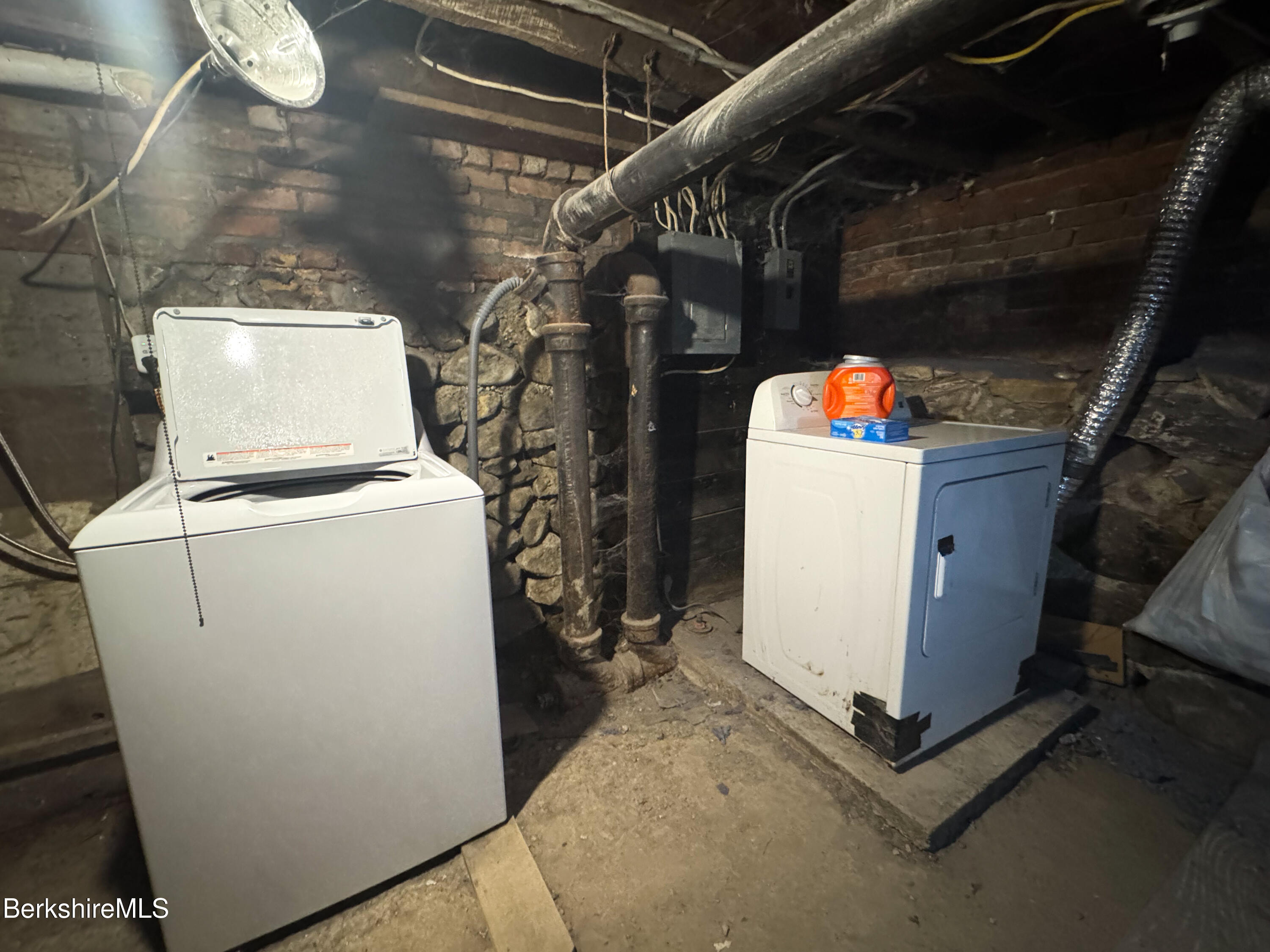 21 Pleasant Street Pittsfield, MA 01201 - Photo 10 of 16 a utility room with dryer and washer