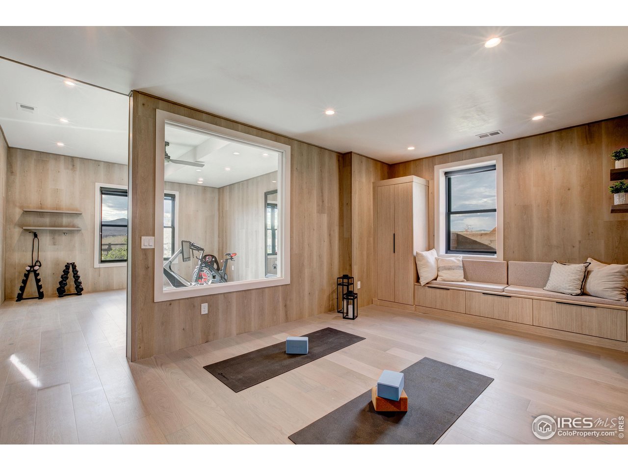 2517 Southwind Road Berthoud, CO 80513 - Photo 26 of 50 The spa wing was curated as a sanctuary for mind and body, which includes a fitness room with mountain views & versatile yoga or flex space.
