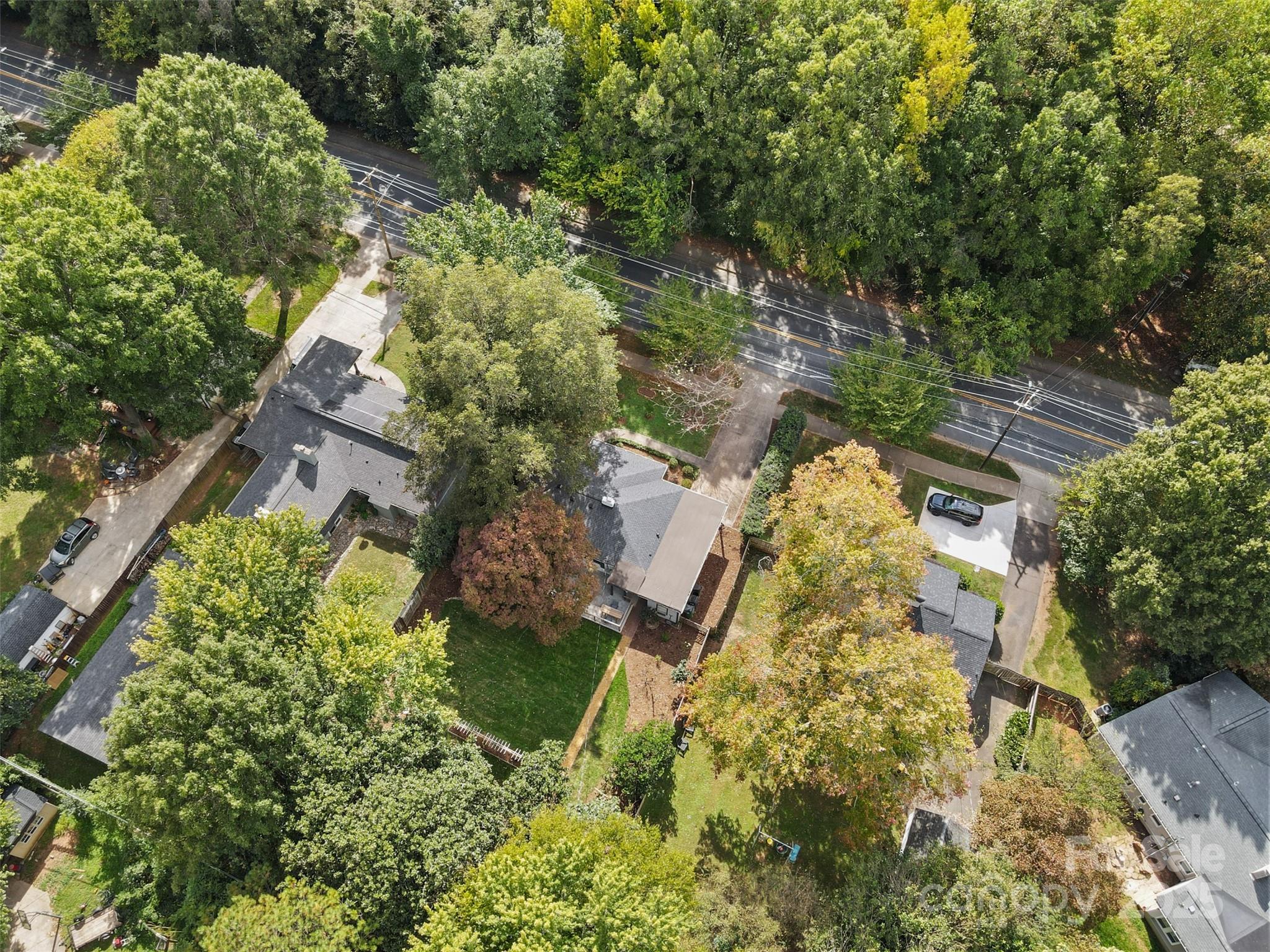 917 Scaleybark Road Charlotte, NC 28209 - Photo 38 of 42 an aerial view of residential house with outdoor space