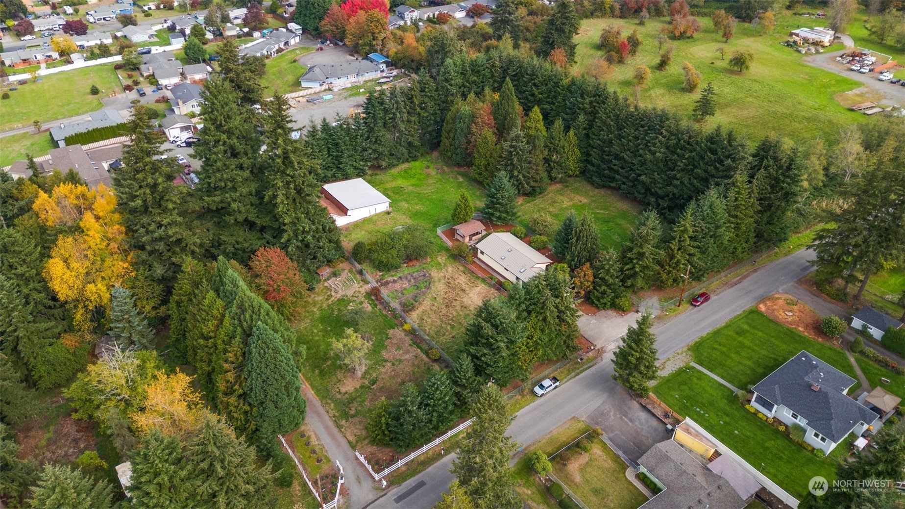 14844 Southeast 116th Street Renton, WA 98059 - Photo 35 of 38 an aerial view of a house with a yard