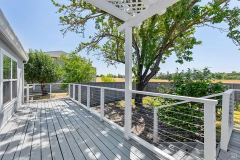 a house with trees in front of it