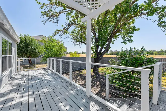 a house with trees in front of it