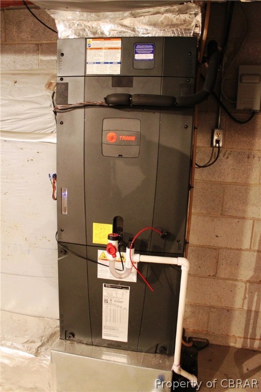 7449 Joseph Lewis Road Hayes, VA 23072 - Photo 12 of 32 Trane HVAC installed June 2015