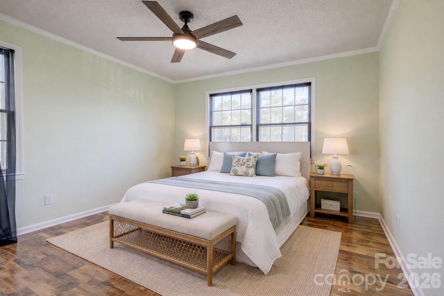 8684 Teals Mill Road Cheraw, SC 29520 - Photo 13 of 34 a bedroom with a bed and a window