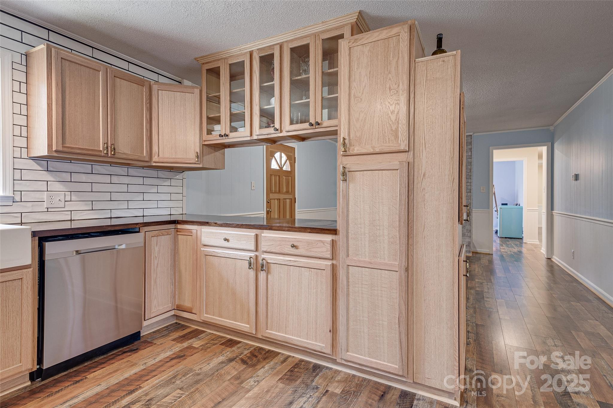 8684 Teals Mill Road Cheraw, SC 29520 - Photo 20 of 36 a kitchen with stainless steel appliances granite countertop a refrigerator and a sink