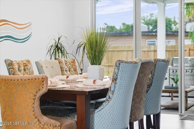 an aerial view of residential house with outdoor space