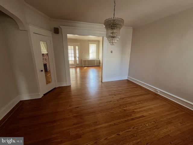 207 Huntley Road Upper Darby, PA 19082 - Photo 6 of 16 Dining Room with Chandelier