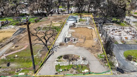 a view of swimming pool with a garden
