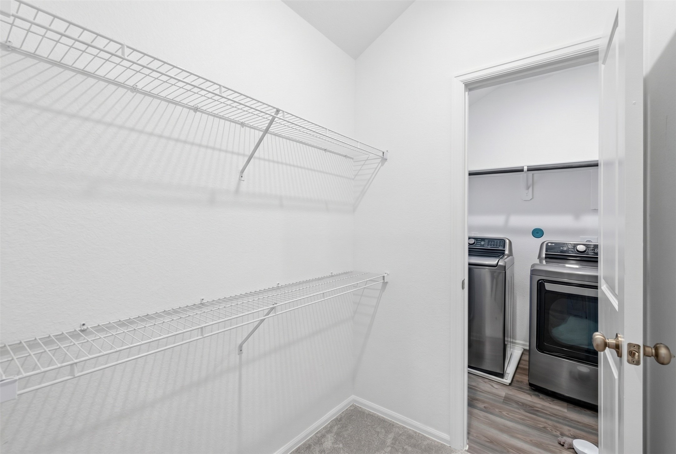 9906 Keystone Meadow Place Baytown, TX 77521 - Photo 24 of 42 View of second closet leading to laundry room.