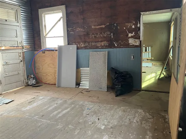 a view of storage and utility room