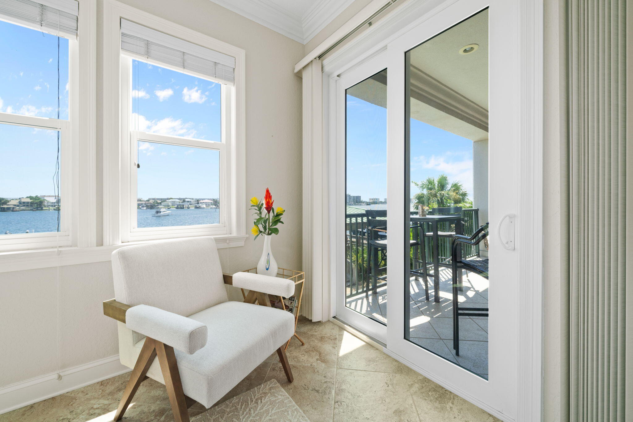 602 Harbor Boulevard, Unit 103 Destin, FL 32541 - Photo 27 of 47 a living room with furniture and a window