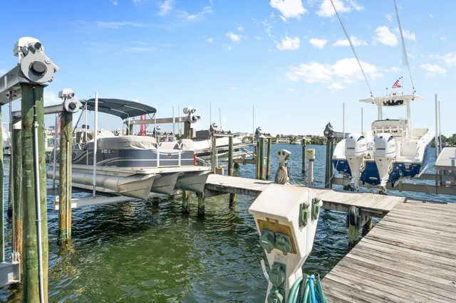 a view of a terrace with seating area