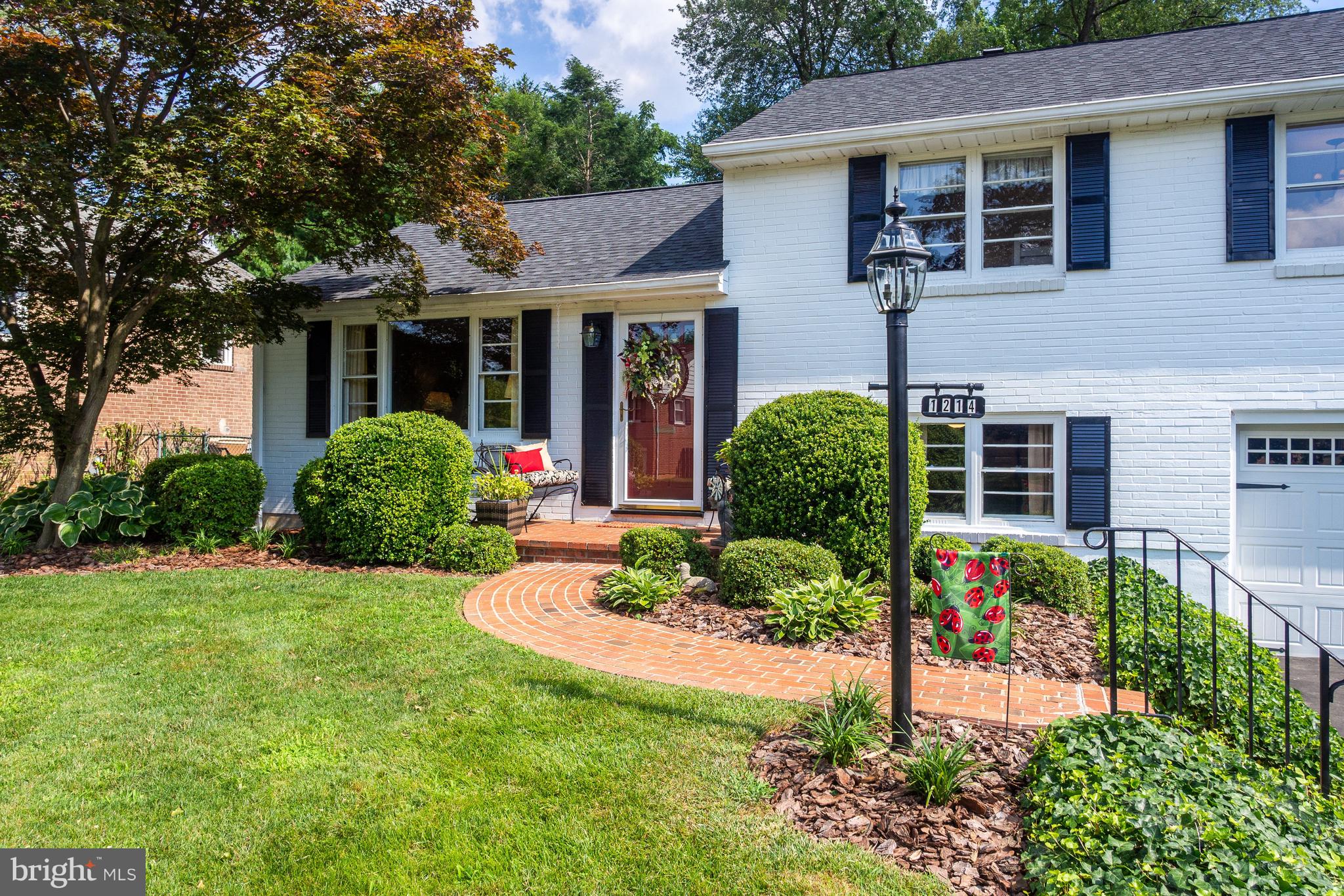 1214 Winstead Road Wilmington, DE 19803 - Photo 2 of 21 Lovely brick walkway and landscaping