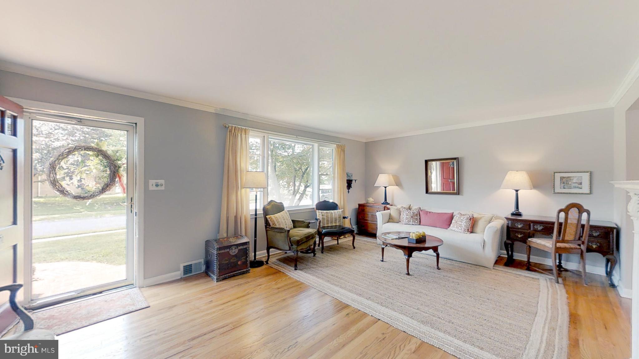 1214 Winstead Road Wilmington, DE 19803 - Photo 4 of 21 Spacious living room with lots of natural light