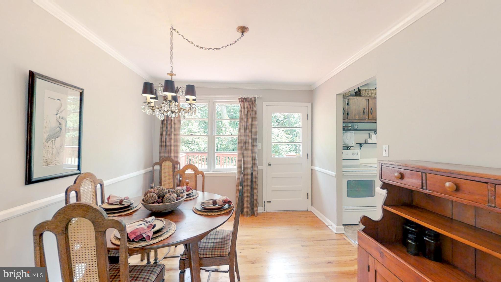 1214 Winstead Road Wilmington, DE 19803 - Photo 6 of 21 Dining room features crown & chair rail molding